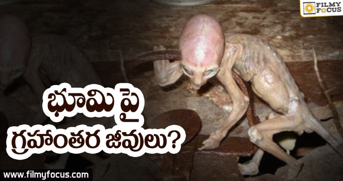 భూమిపై గ్రహాంతర జీవులు ఉన్నాయా..?