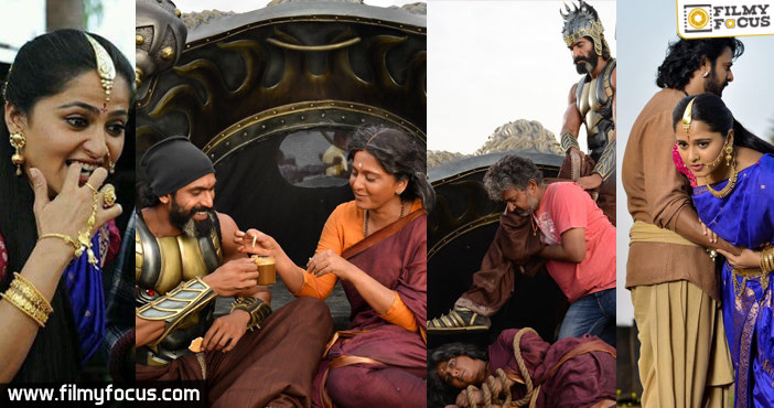 Baahubali: వైరల్ అవుతున్న బాహుబలి మూవీ వర్కింగ్ స్టిల్స్!