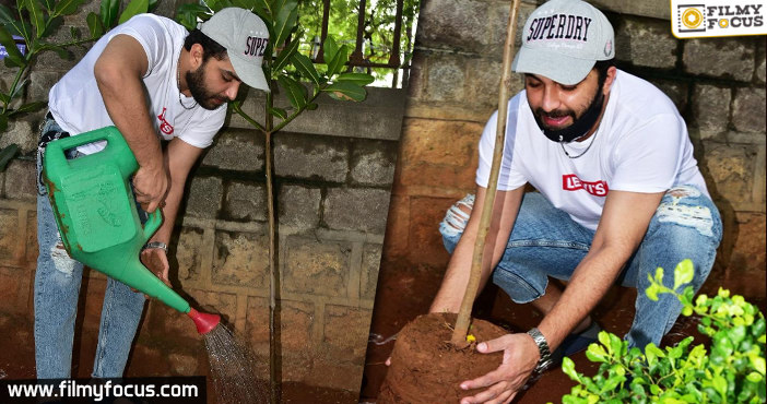 రాహుల్ సిప్లిగంజ్ విసిరిన గ్రీన్ ఛాలెంజ్‌ను స్వీక‌రించిన డాషింగ్ హీరో విష్వ‌క్ సేన్‌