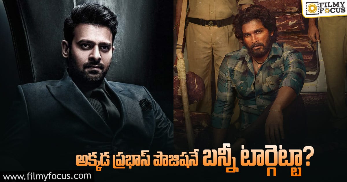 బాలీవుడ్ లో ప్రభాస్ కి బన్నీ పోటీ ఇస్తాడా?