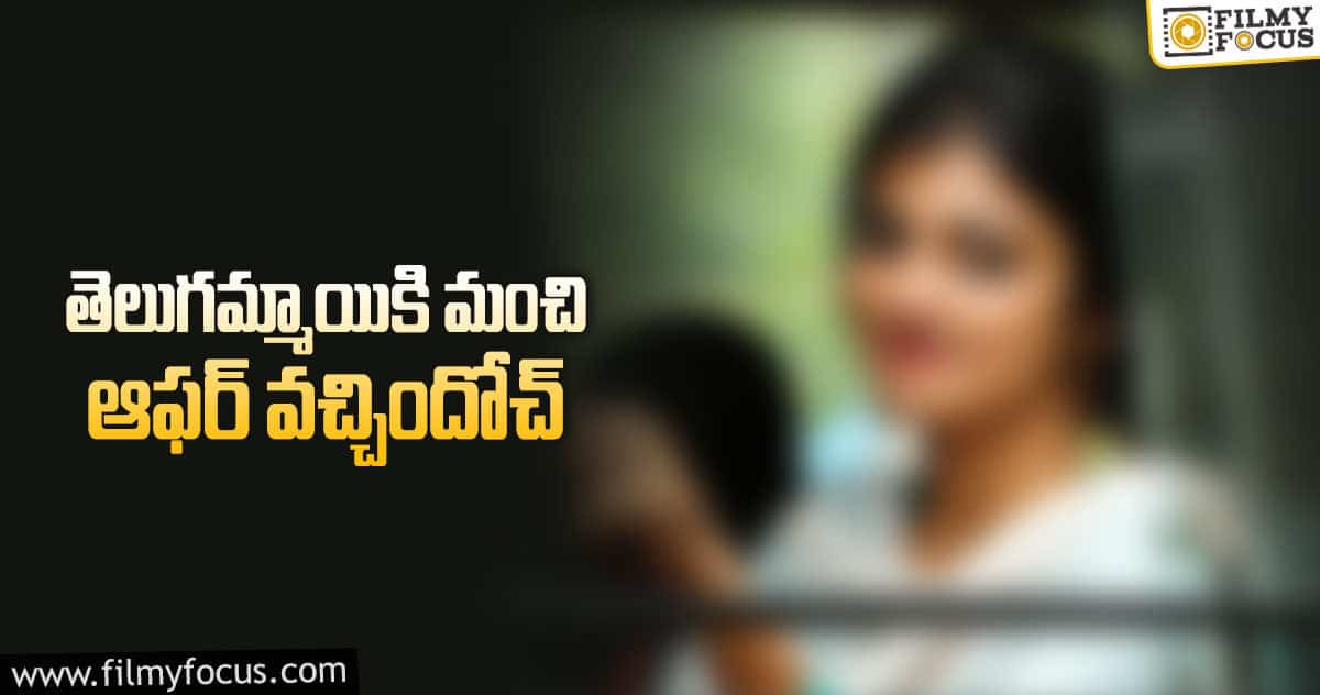 అచ్చతెలుగు భామకి ఎట్టకేలకు మంచి ఆఫర్