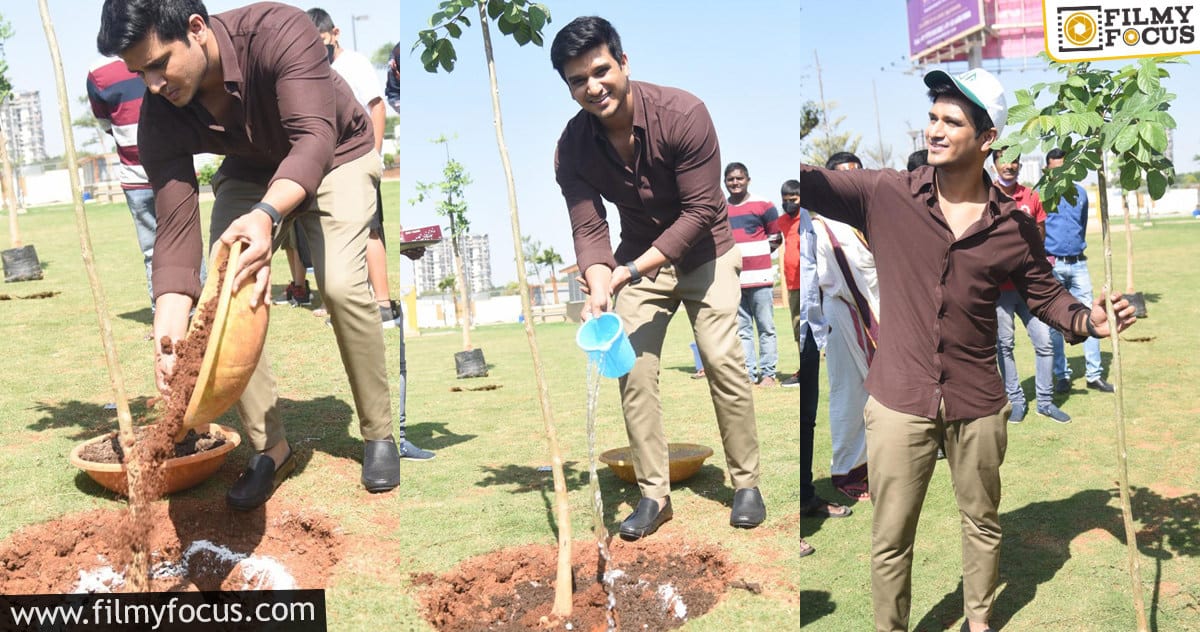 గ్రీన్ ఇండియా ఛాలెంజ్ లో పాల్గొన్న హీరో నిఖిల్