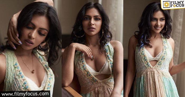 Amala Paul: క్లీవేజ్ షోతో మతి పోగొడుతున్న అమల.. వైరల్ అవుతున్న ఫోటోలు..!