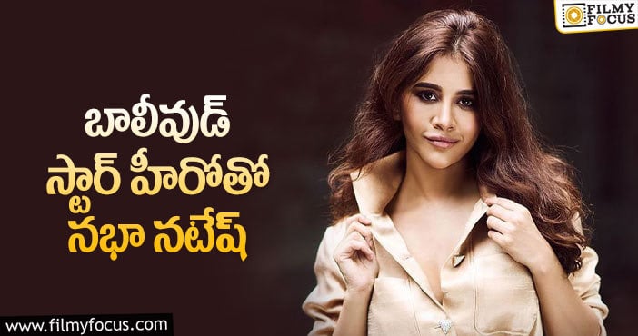 Nabha Natesh: క్రేజీ ఛాన్స్ కొట్టేసిన నభా నటేష్..?