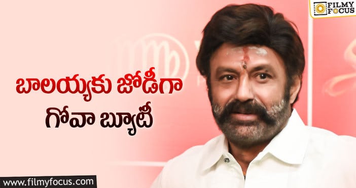 Balakrishna: బాలయ్య అనిల్ మూవీలో హీరోయిన్ ఈమేనా?