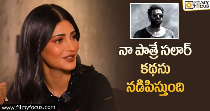 Shruti Haasan: రెమ్యునరేషన్ పై షాకింగ్ కామెంట్స్ చేసిన శృతి!