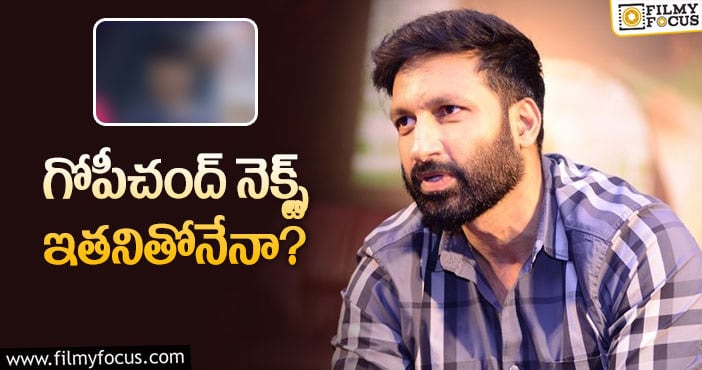 Gopichand: సూపర్‌  మ్యాన్‌ తర్వాత మ్యాచో స్టార్‌తోనే!