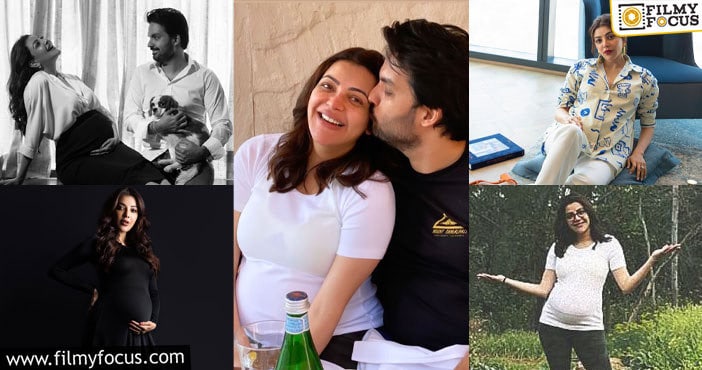 Kajal Baby Bump: భర్తతో ముద్దులు.. బేబీ బంప్ తో బికినీ.. వైరల్ అవుతున్న కాజల్ లేటెస్ట్ ఫోటోలు..!