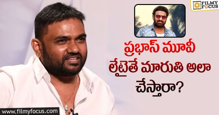 Director Maruthi: ఆ టాలెంటెడ్ హీరోపై మారుతి దృష్టి పెట్టారా?