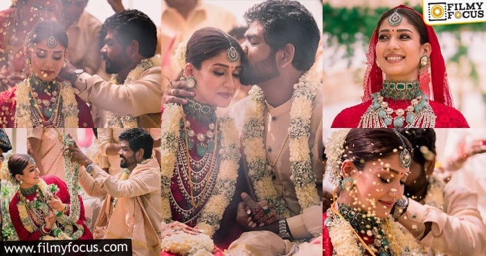 Nayanthara Weds Vignesh: ఘనంగా పెళ్లి చేసుకున్న నయనతార, విఘ్నేష్ శివన్.. వైరల్ అవుతున్న పెళ్లి ఫోటోలు..!