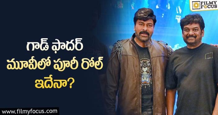 Chiranjeevi,Puri Jagannadh: మెగాస్టార్ మూవీలో పూరీ అలాంటి పాత్రలో కనిపిస్తారా?