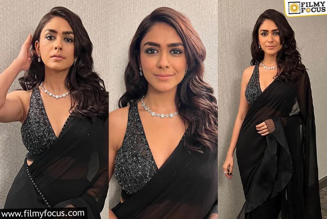 Mrunal Thakur: చీరకట్టిన సోయగం.. వైరల్ అవుతున్న మృణాల్ ఠాకూర్ ఫొటోలు..!