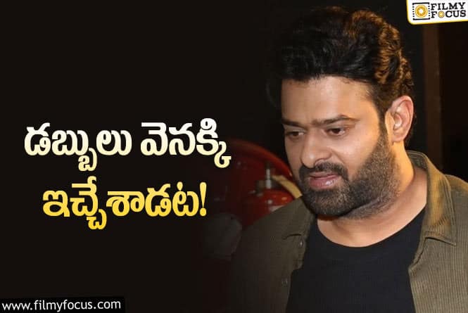 Prabhas: ప్రభాస్‌ ఫ్యాన్స్‌కి షాక్‌..  ఆ సినిమా ఇక రానట్లే!