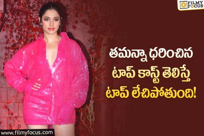 Tamanna: ఇంతకీ తమన్నా ధరించిన టాప్ కాస్ట్ ఎంతంటే!