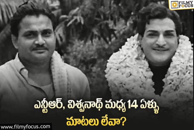 NTR, Viswanath: ఎన్టీఆర్ విశ్వనాథ్ మధ్య జరిగిన గొడవ కారణంగా 14 ఏళ్లు మాట్లాడుకోలేదా?