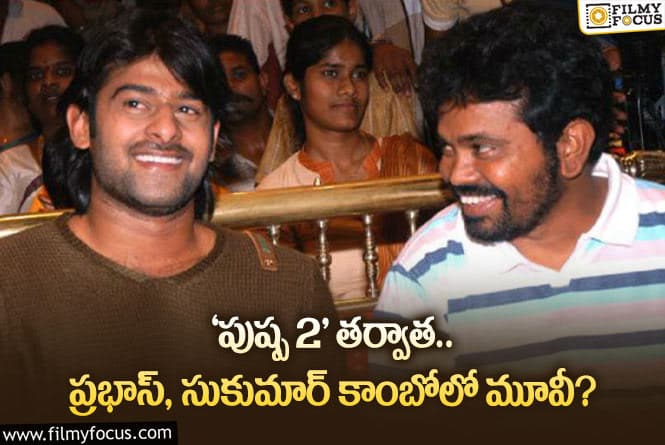 Sukumar, Prabhas: సుకుమార్- ప్రభాస్ కాంబో ఫిక్స్ అయినట్టేనా.. మరి రౌడీ సంగతేంటి?