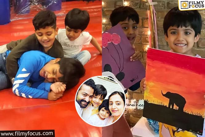 Jr NTR: ఎన్టీఆర్ పిల్లలు అభయ్ రామ్, భార్గవ్ రామ్ ల లేటెస్ట్ ఫోటోలు వైరల్.!