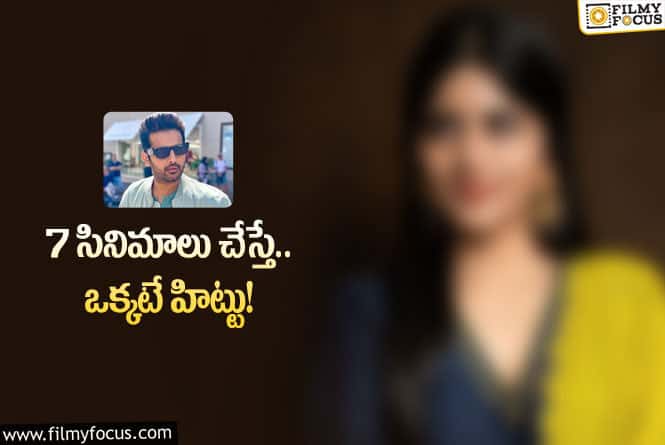 Nithiin: నితిన్ బ్యూటీకి హిట్టు పడదా?