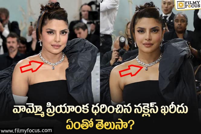 Priyanka Chopra: ప్రియాంక నెక్లెస్ ధర తెలిస్తే దిమ్మ తిరిగిపోవడం ఖాయం!