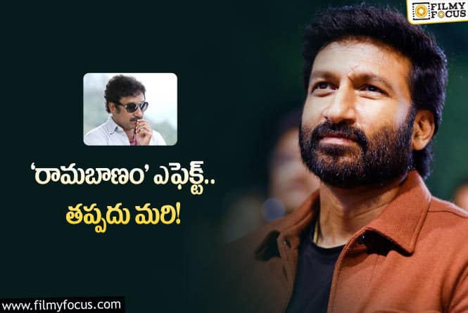 Srinu Vaitla: శ్రీను వైట్లని పక్కన పెట్టేసిన గోపీచంద్?