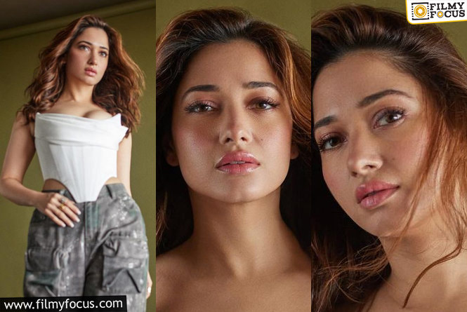 Tamanna: తమన్నా నెవర్ బిఫోర్ క్లీవేజ్ షో..హాట్ టాపిక్ గా మారిన తమన్నా లేటెస్ట్ ఫోటోలు!