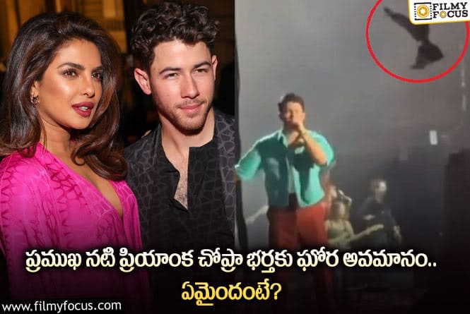 Priyanka Chopra,Nick Jonas: స్టార్ హీరోయిన్ ప్రియాంక చోప్రా భర్తకు అవమానం.. ఏం జరిగిందంటే?