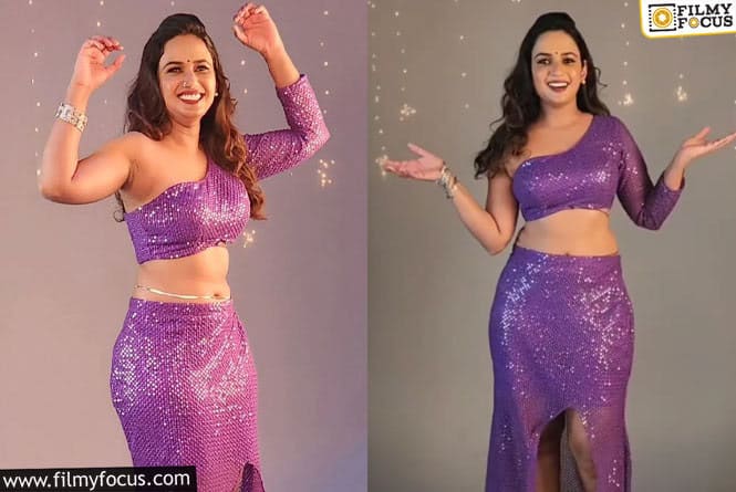 Ariyana Glory: వయోలెట్ కలర్ డ్రెస్సులో పరువాలు వడ్డిస్తున్న బిగ్ బాస్ బ్యూటీ అరియానా గ్లోరీ!