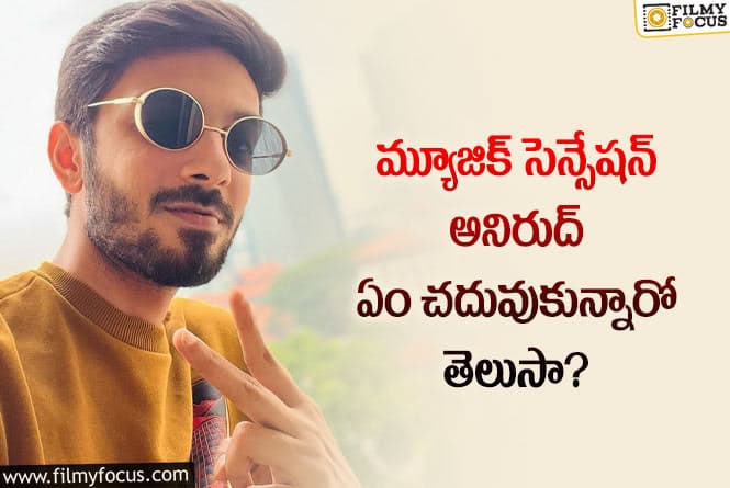 Anirudh Ravichander: అనిరుద్ ఇలా సక్సెస్ అవ్వడానికి ఆయన చదువే కారణమా?