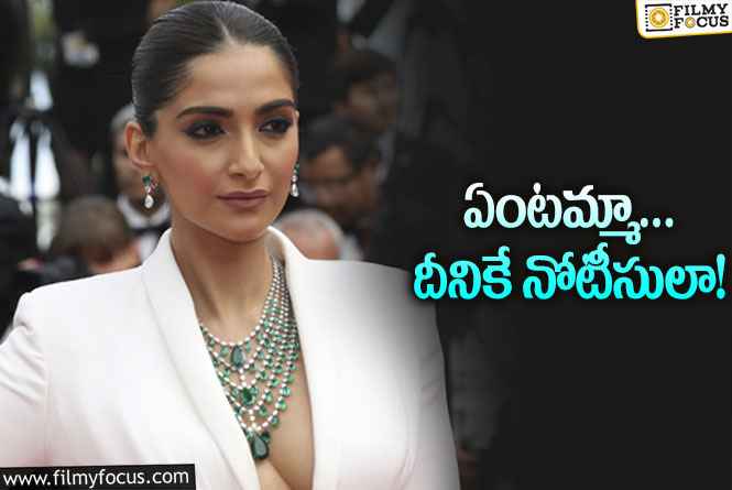 Sonam Kapoor: యూట్యూబర్‌కు స్టార్‌ హీరోయిన్‌ లీగల్‌ నోటీసులు.. నెటిజన్ల ఆగ్రహం!