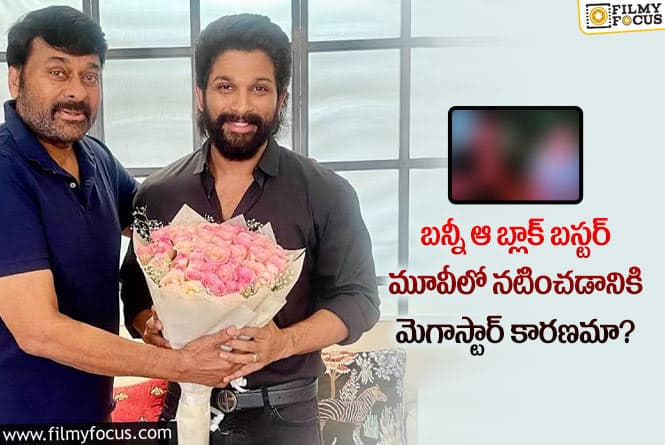 Chiranjeevi, Allu Arjun: చిరంజీవి చేసిన ఆ పని వల్లే బన్నీ స్టార్ హీరో అయ్యారా?