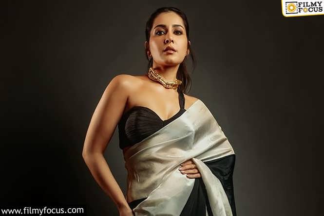 Raashi Khanna: చీరలో పద్దతిగా అందాలు ఆరబోస్తున్న రాశీ ఖన్నా.. వైరల్ అవుతున్న ఫోటోలు..!