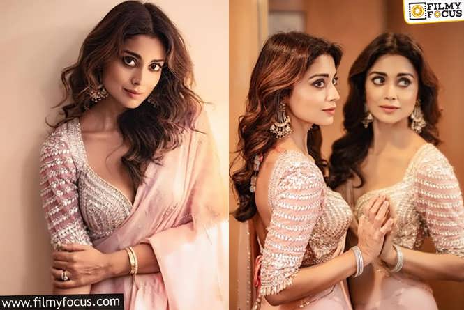 Shriya Saran: చీరలో ఘాటైన అందాలు వడ్డిస్తున్న శ్రీయ శరన్..వైరల్ అవుతున్న లేటెస్ట్ ఫోటోలు.!